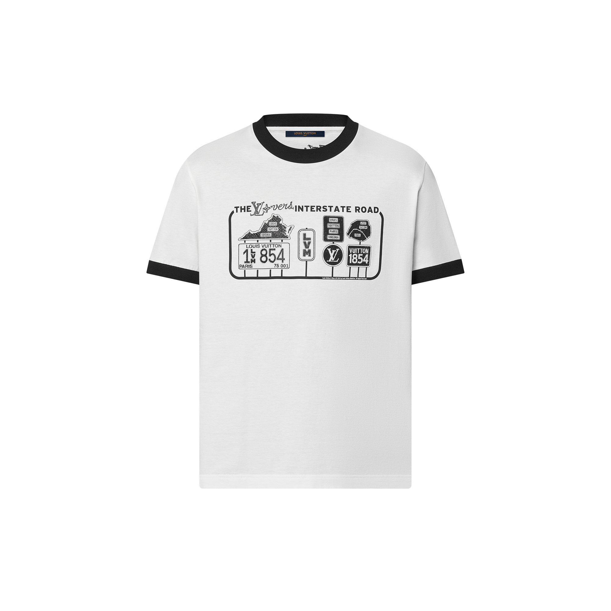 Embellished Cotton T-Shirt - Ready-to-Wear | Louis Vuitton India